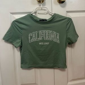 Green california shirt